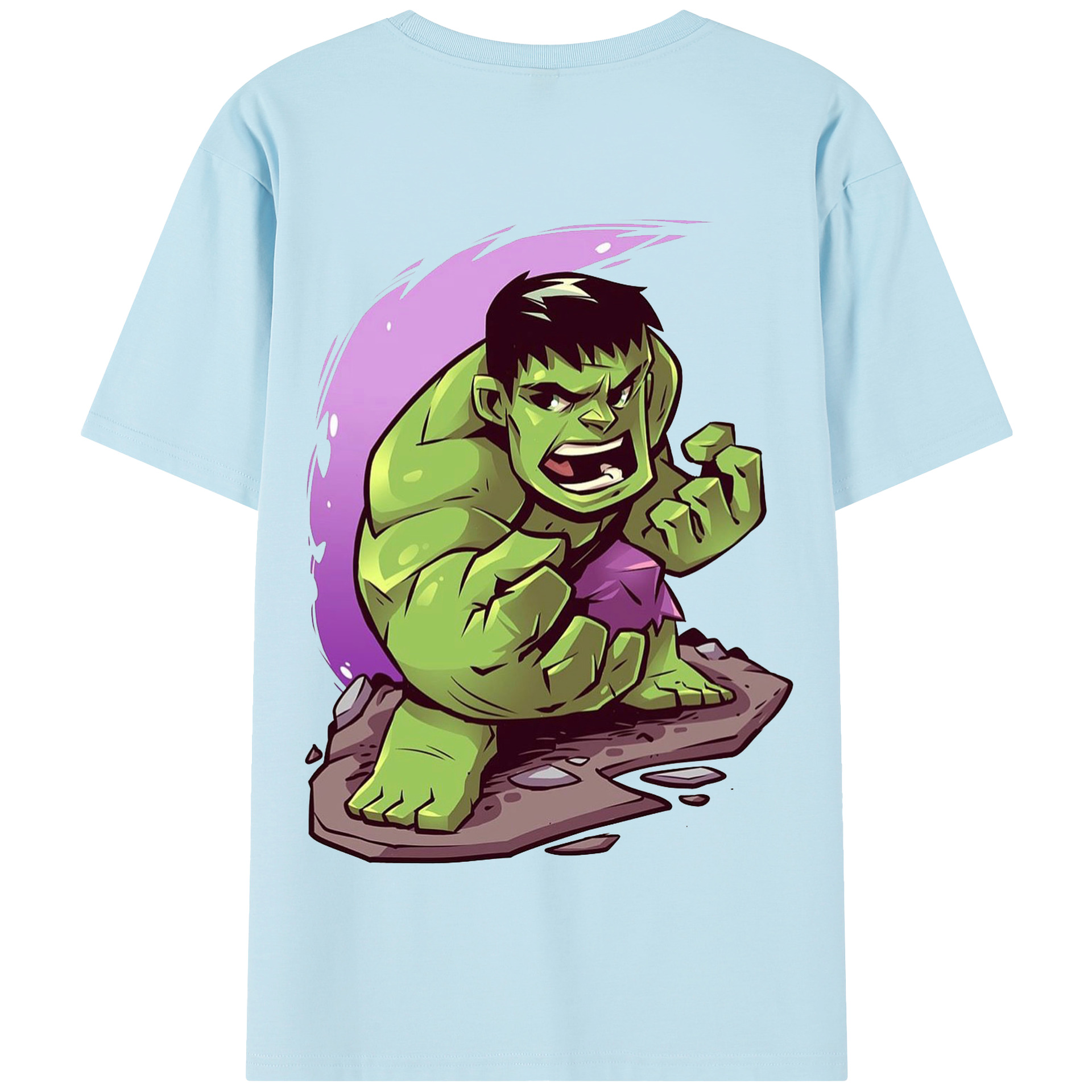 （画像用） アベンジャーズ The Avengers 綿100％半袖Tシャツ（背面プリント）